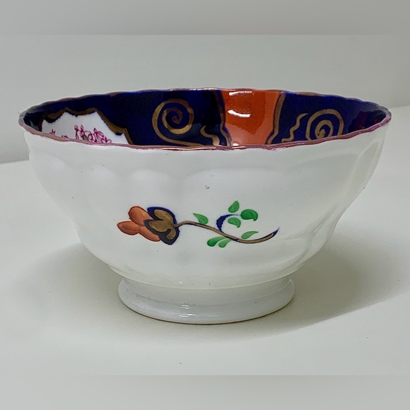 1830s Vintage Gaudy Welsh CHINOISSERIE Lustre Staffordshire Waste/Slop Bowl - Picture 8 of 15